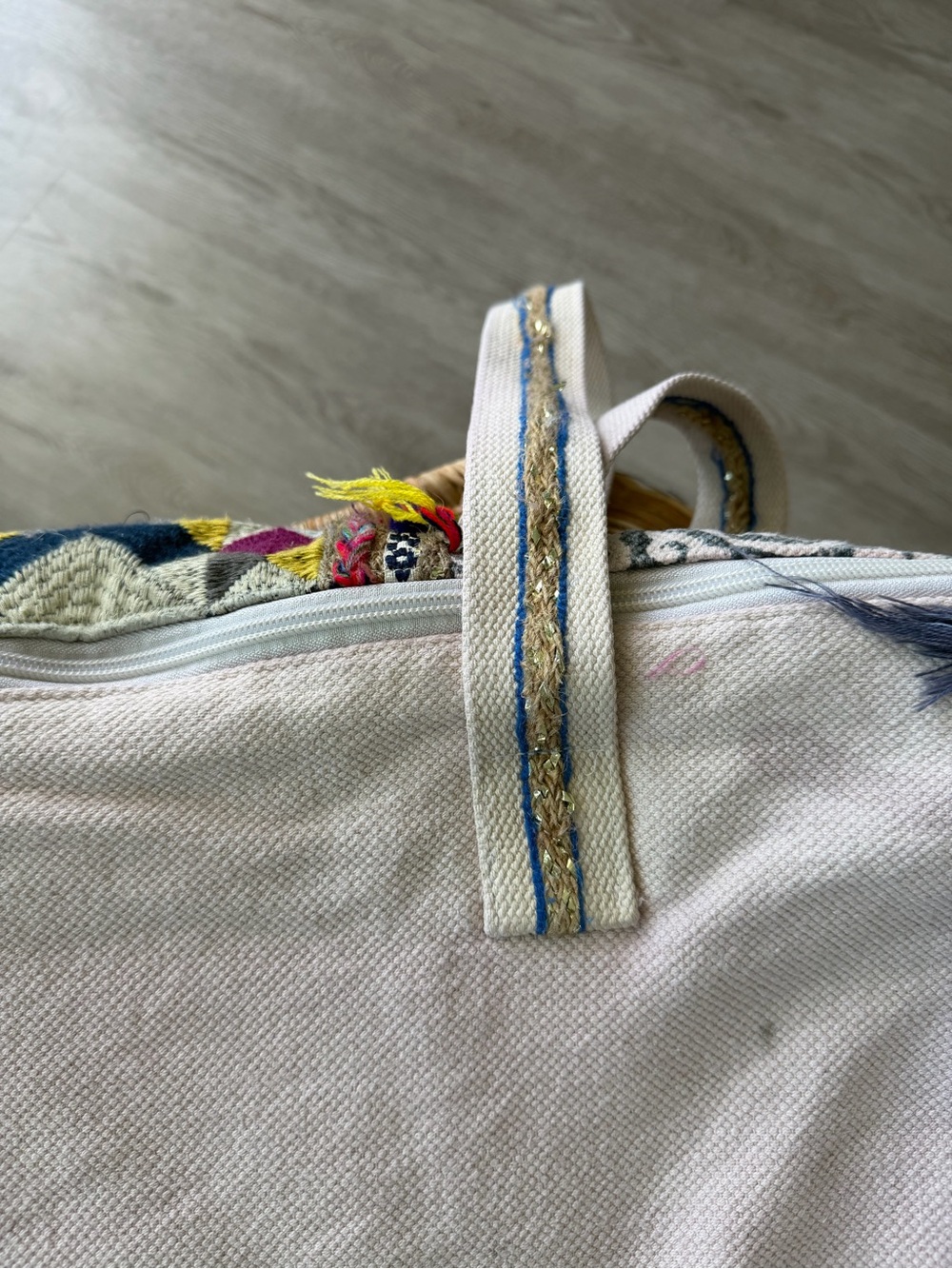 Bohemian Colorful Tassel Boho Tote Bag - ANTICA SARTORIA - Preloved - fair - Picture 7 of 17